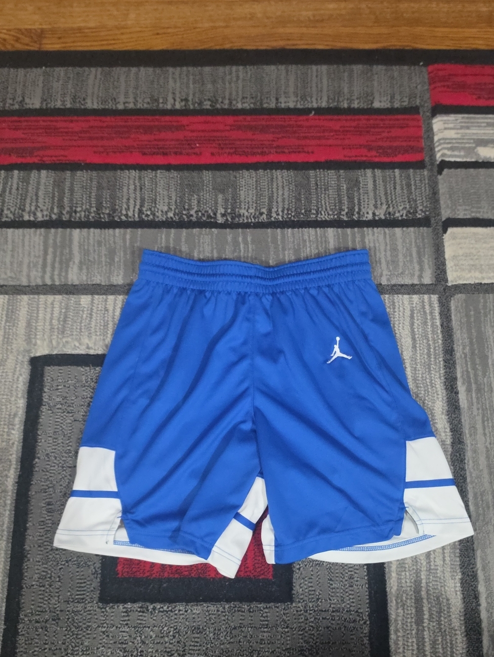 Jordan Men’s Royal Blue Athletic Shorts with White Panels